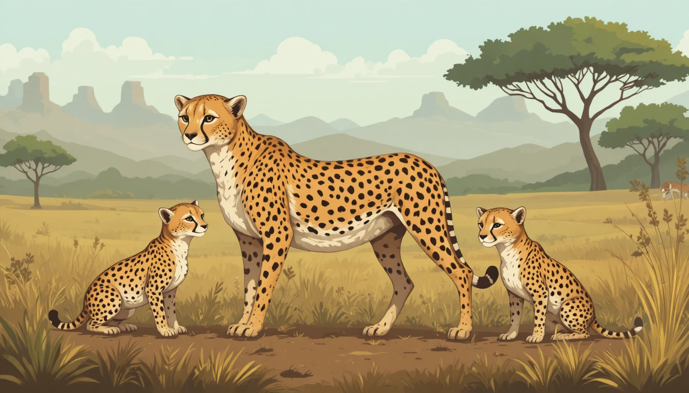 A New Chapter for India’s Cheetahs: Veera and Her Cubs Released Into the Wild