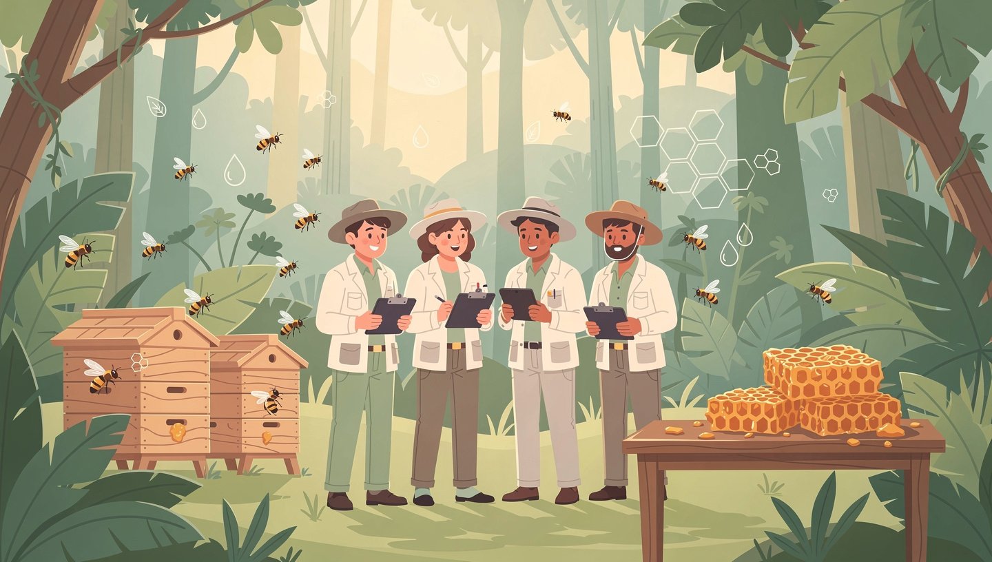 Amazon’s Tiny Stingless Bees Produce Healing Cream as Powerful as Commercial Ointments